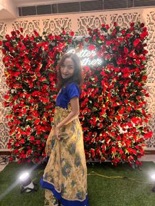 Anarkali gown with chunni
