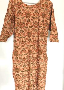 Floral Print Kurta