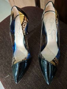 Jessica Simpson Snakeskin Heels