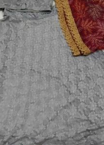 Grey lehnga choli