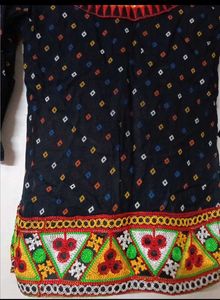 Embroidered Skirt and Kurti Set