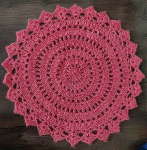 Handmade Crochet Doilies Set