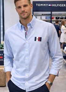LATEST COLLECTION 🔥 Men's Tommy Hilfiger Light Bl