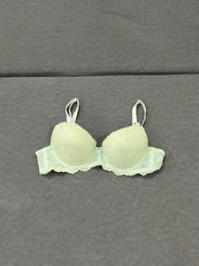 Mint Green Lace Bra