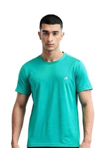 BOLDfit Men's Green Athletic T-Shirt