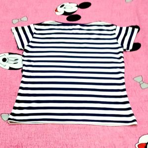 IT IS A STRIPED TEE.....