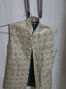 12_14 year Brocade Nehru Jacket