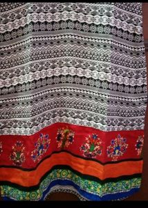 Ladies/Girls Red Warm Kurti