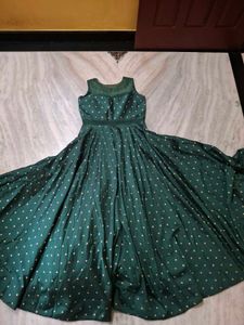 Stunning Green Ethnic Gown