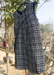 Chic Tweed Dress ( length  75cm)
