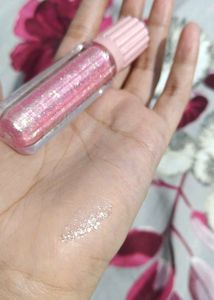 Sparkle &amp; Shine liquid baby pink Glitter Eyeshadow