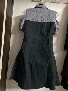 Chic Cold-Shoulder Dress