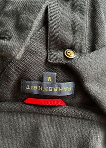Original Fahrenheit Black Long Sleeve Polo
