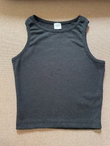 Black tank top
