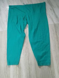 Teal Pleated Patala Pant