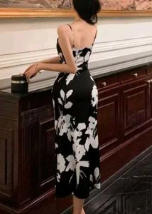 Floral Print Midi Dress