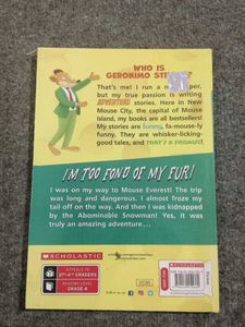 Geronimo Stilton "I'm Too Fond of My Fur!"