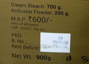 Rain Herbal Gold Glow Bleach Cream