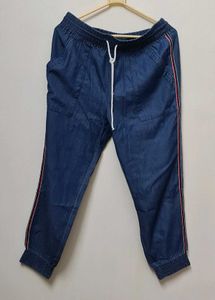 Women's Blue Jogger Pants