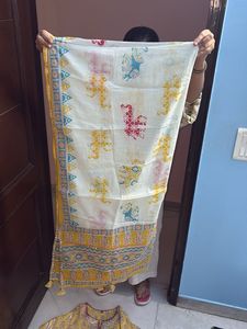 Yellow Kurta Set with Dupatta