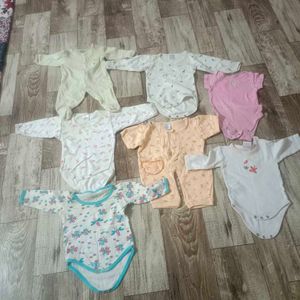 Baby Girls Bodysuits Lot