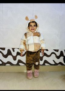 Cute Bear Hoodie Jacket for Kids