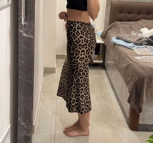 Leopard Print Mermaid Skirt