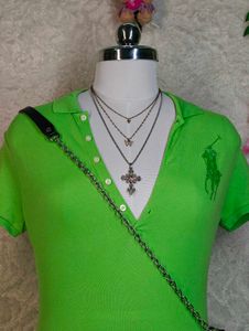 Lime Green Polo Shirt
