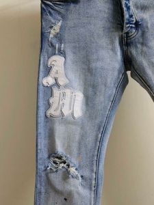 Authentic AMIRI Light Blue Jeans