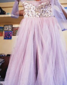 Three cplored Gown