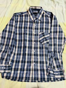 JOHN PHILLIPS Men's Plaid Button-Up Shirt