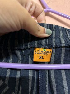 Striped cigerette Pants