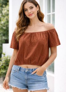 Rust Brown Top
