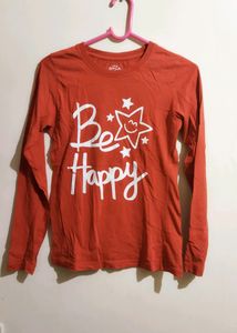 Red T-shirt For Girls