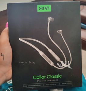 Mivi  Collar Classic Wireless Earphones .Like New