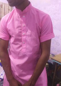 Pink Kurta for Men