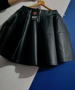 Buy Women Black 🖤 Leather Skirt