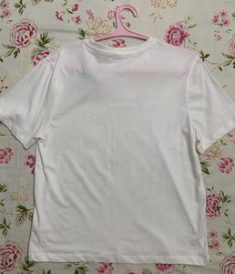 Printed White T-shirt