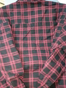 Classic Red &amp; Black Plaid Shirt