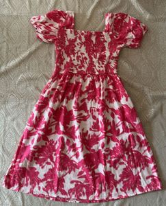 Chic Floral Print Summer Dress