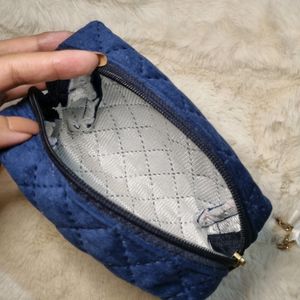 Soft Velvet Makeup Pouch
