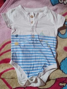 Baby Explorer Short Sleeve Bodysuit