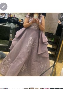 beautiful engagement gown