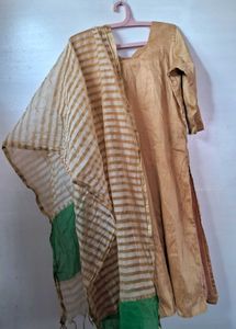 Silk Kurta Set with Dupatta