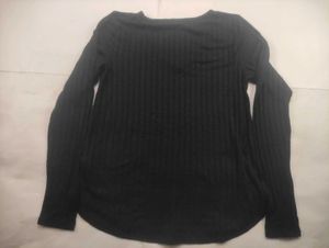 Hollister Ribbed Long Sleeve Top