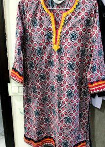 Biba Print Kurta