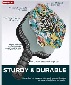 VINSGUIR Pickleball Paddles Set of 2