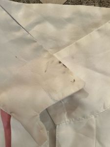 Elegant White shirt  with Striped Design