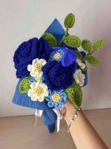 Handmade Crochet Flower Bouquet