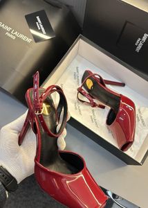 Saint Laurent Red Patent Heels
